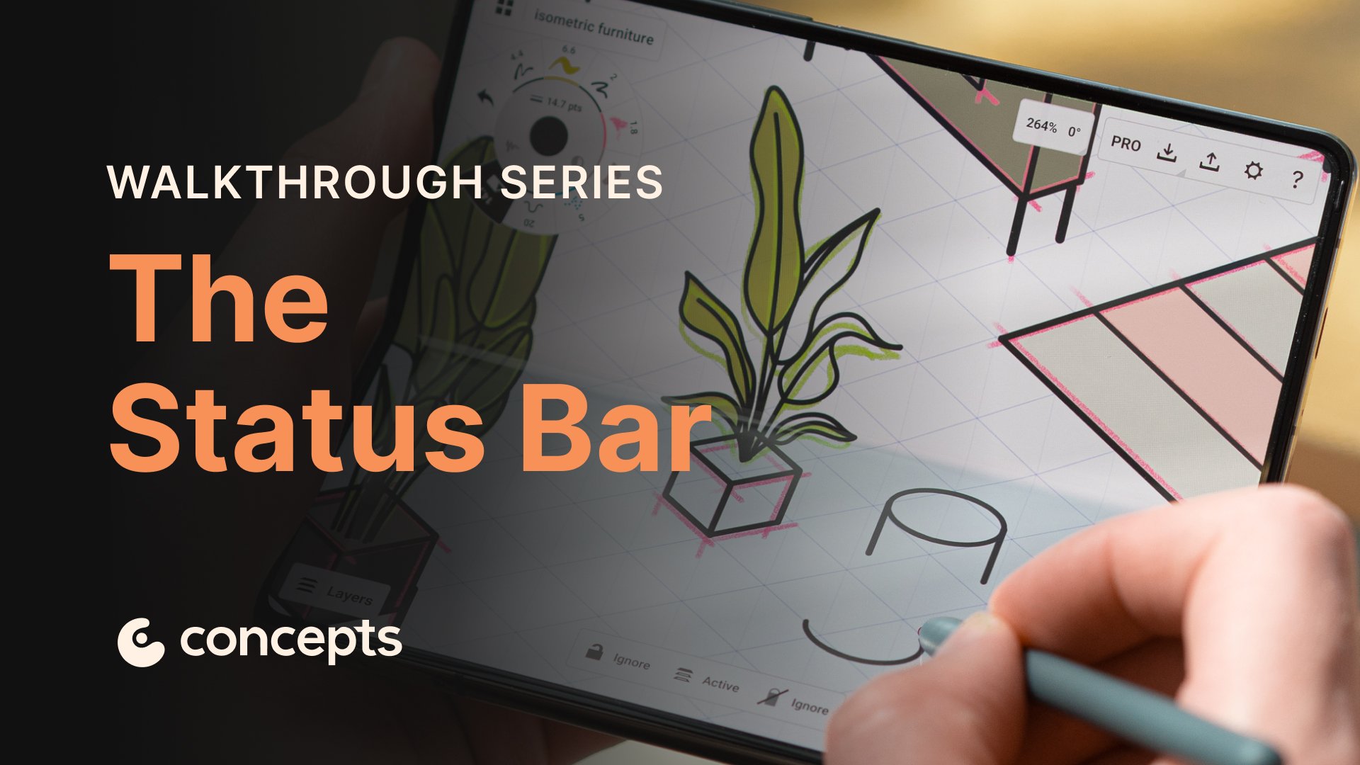 Concepts Walkthrough Tutorial video covering Status Bar features and navigation.