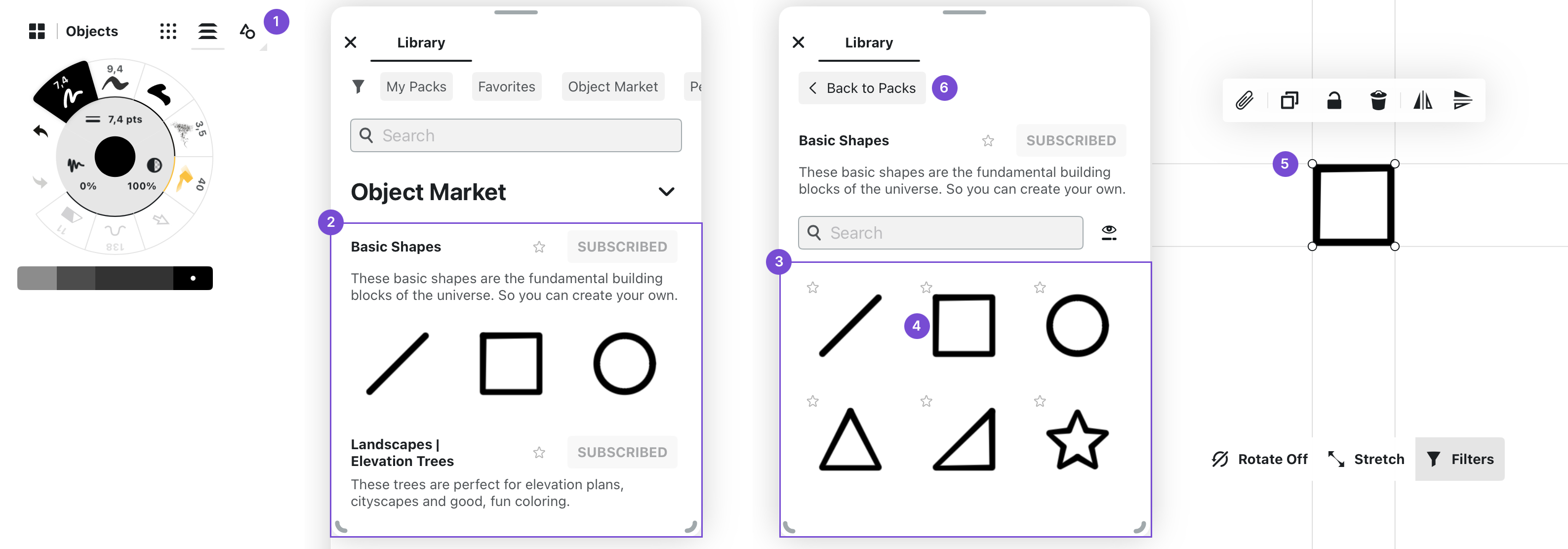 Using Objects overview