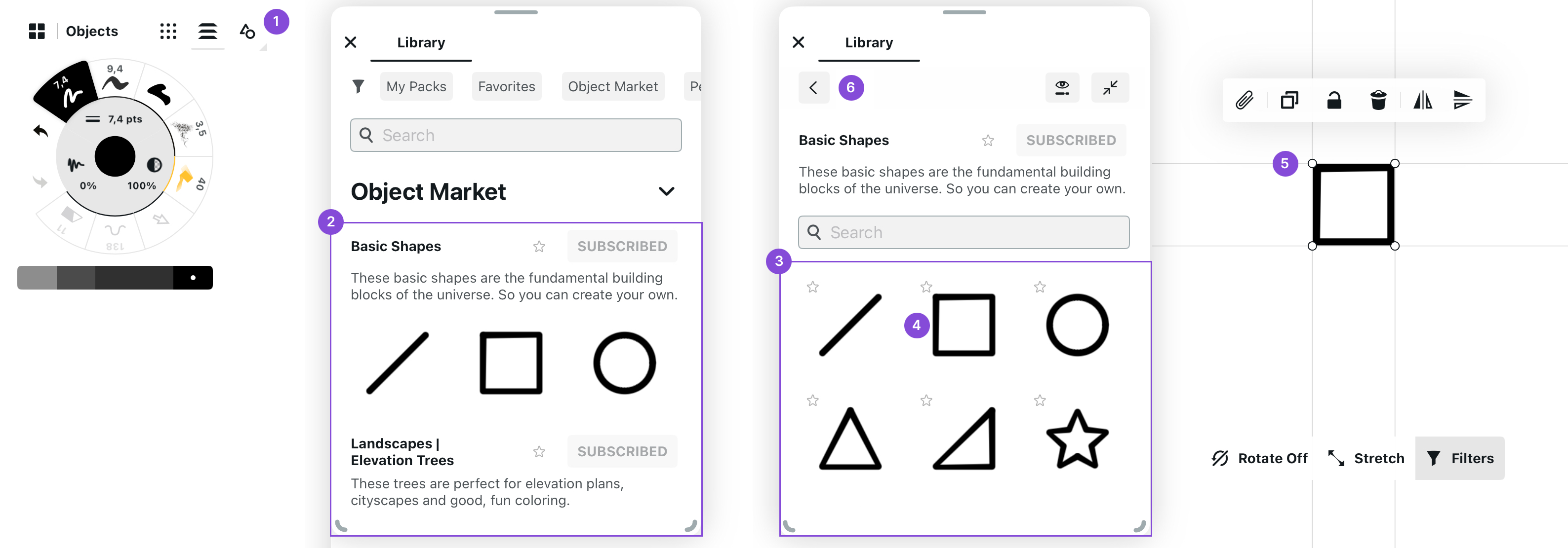 Using Objects overview