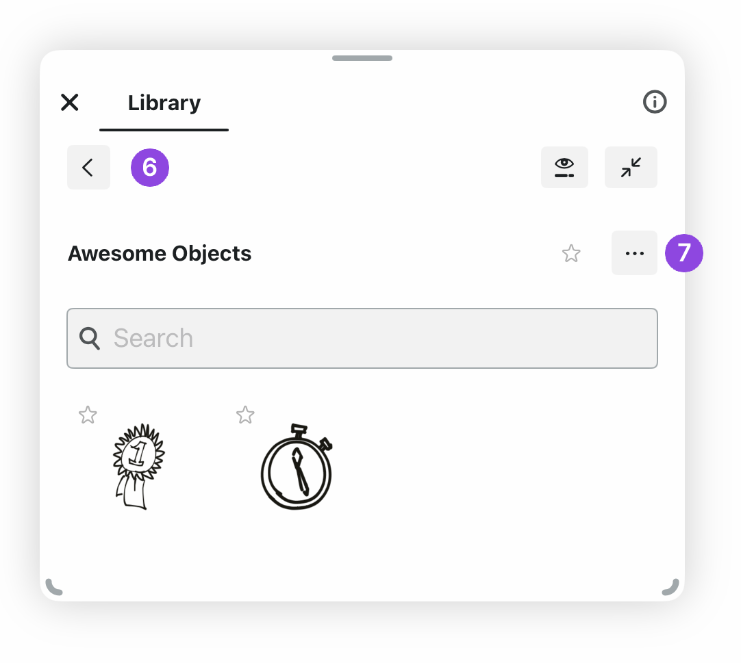 Pack view of an accepted shared object pack.