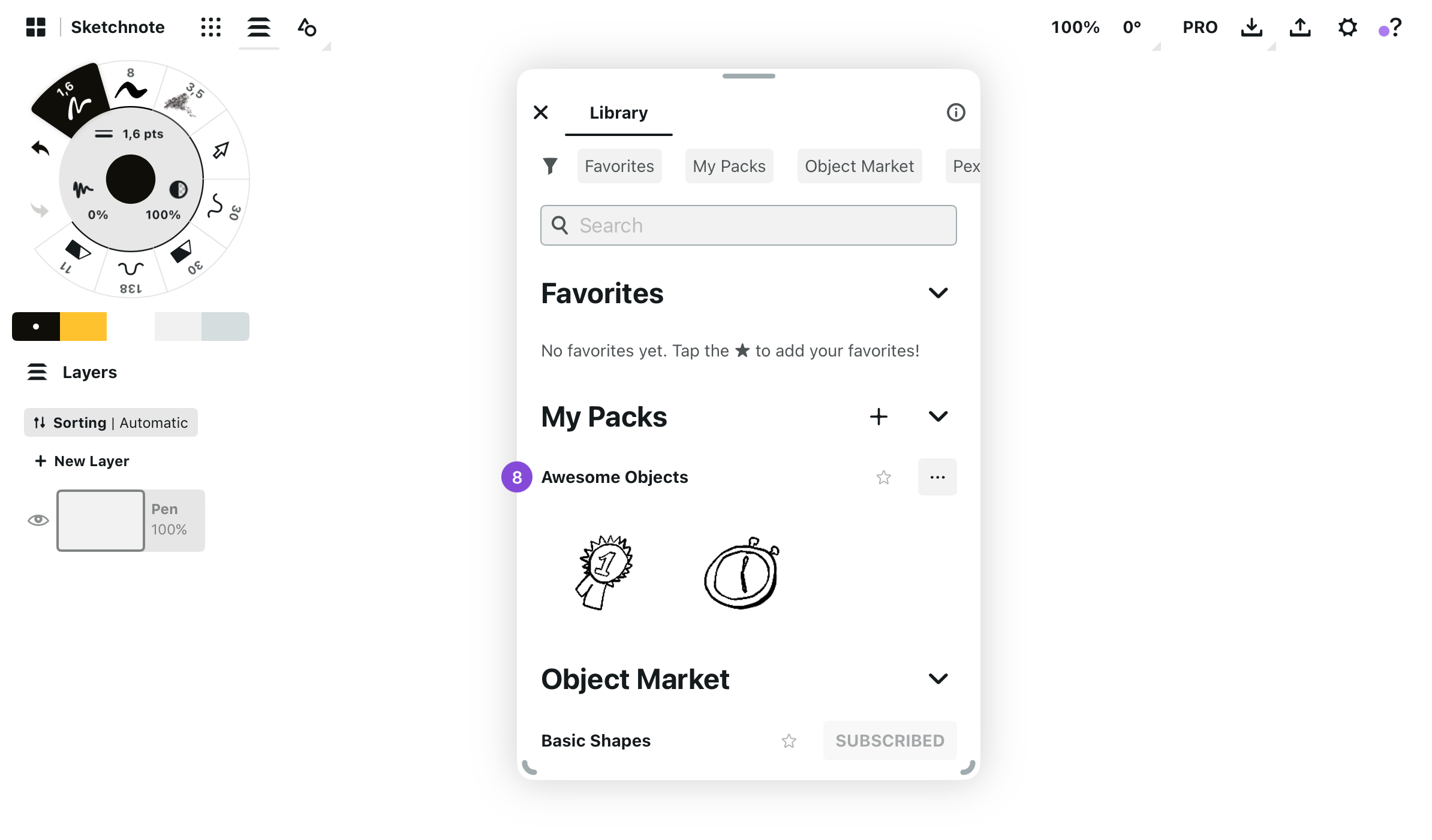 Back to Library button