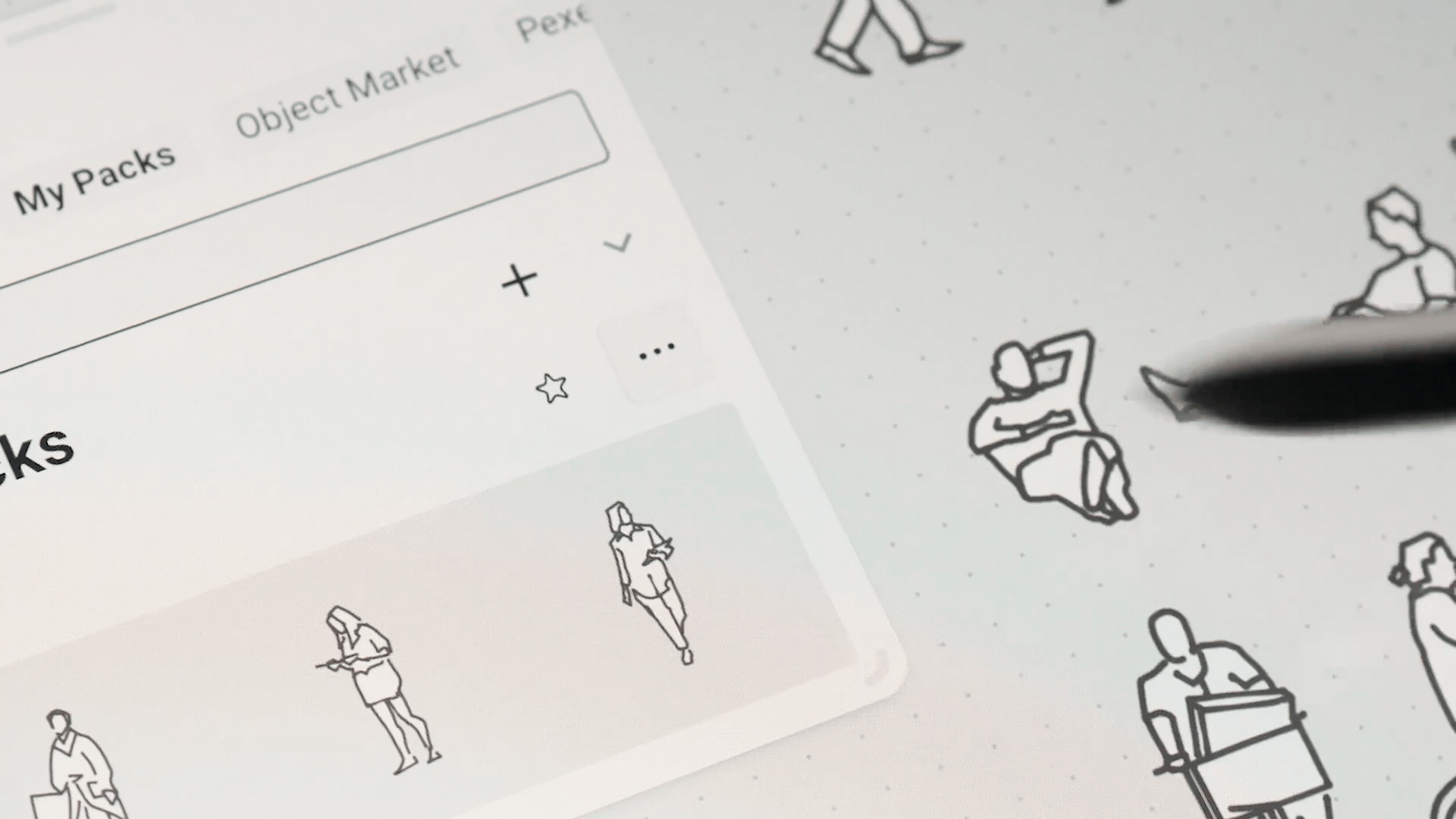Stylus tapping on Live Share Link in Concepts