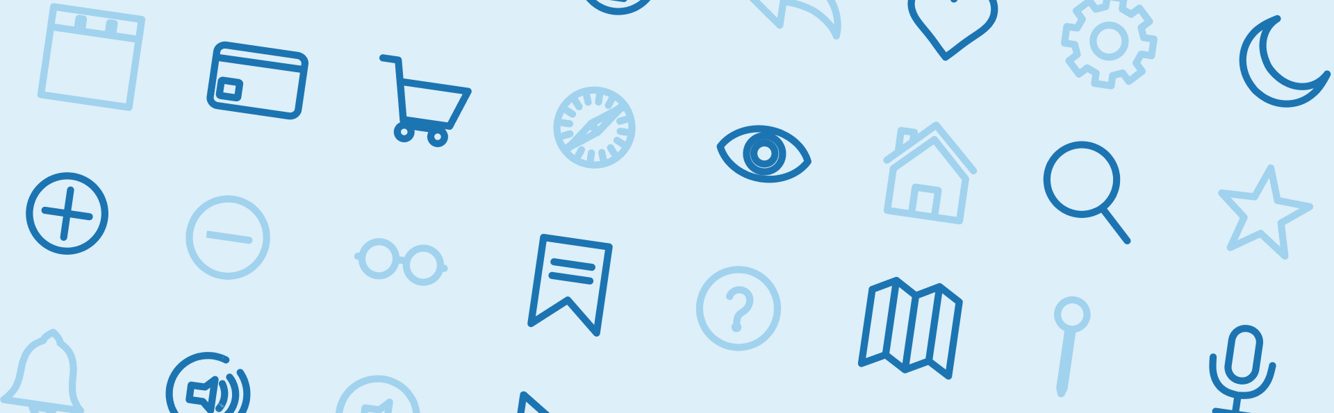 iOS Icons Header