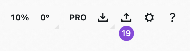 Import menu options