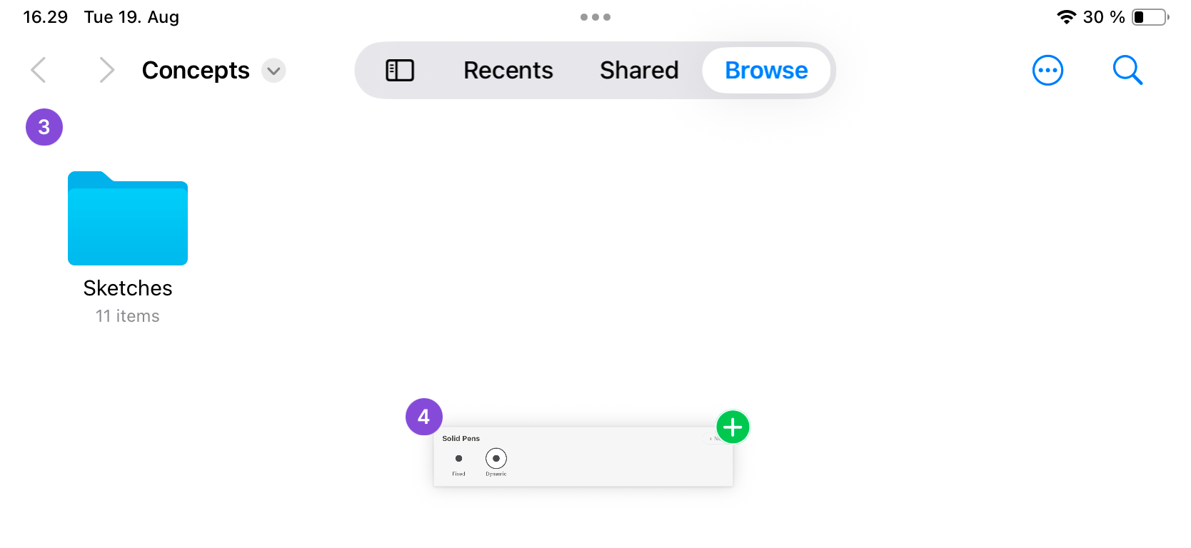 Exporting brush pack to Files
