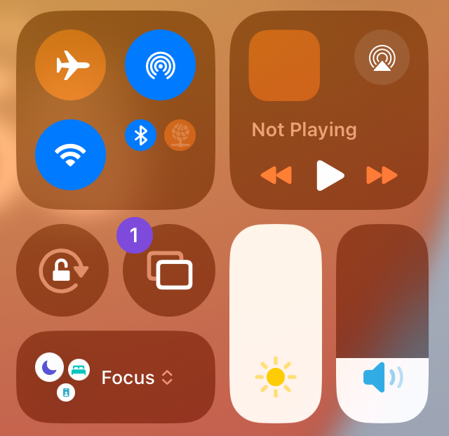 iPadでの画面ミラーリング