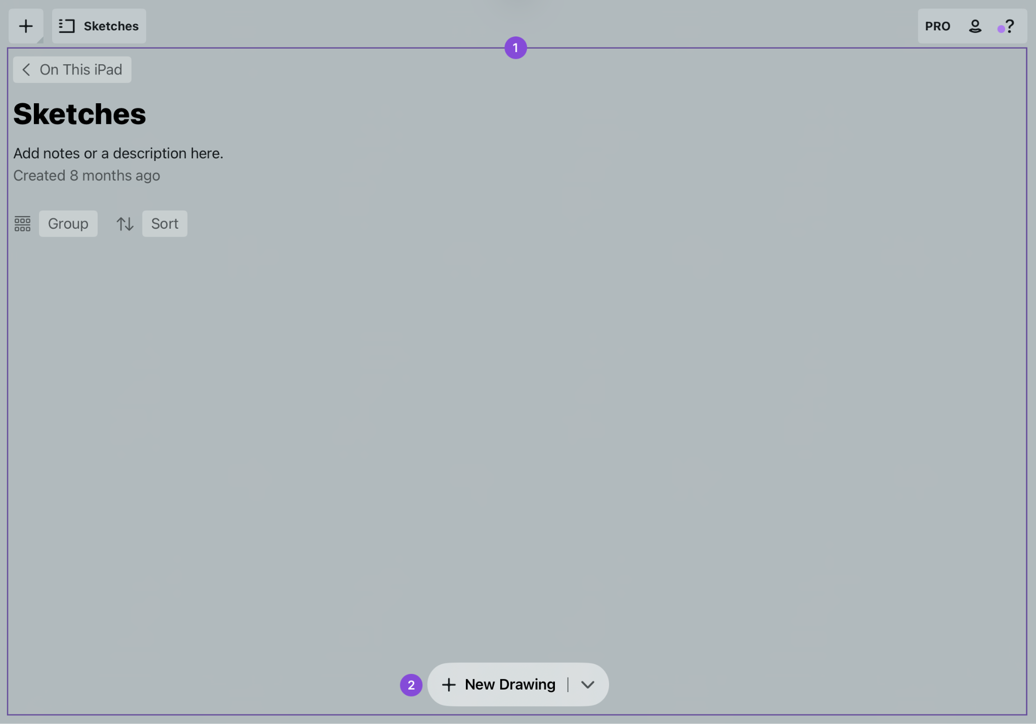 Concepts Gallery overview screenshot