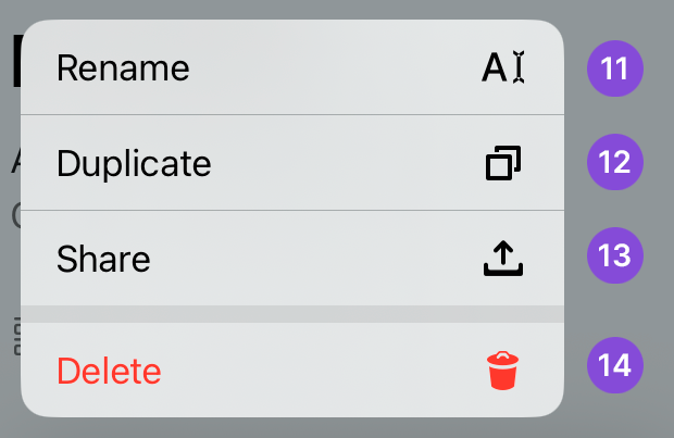 iOS Files App showing Concepts folder location