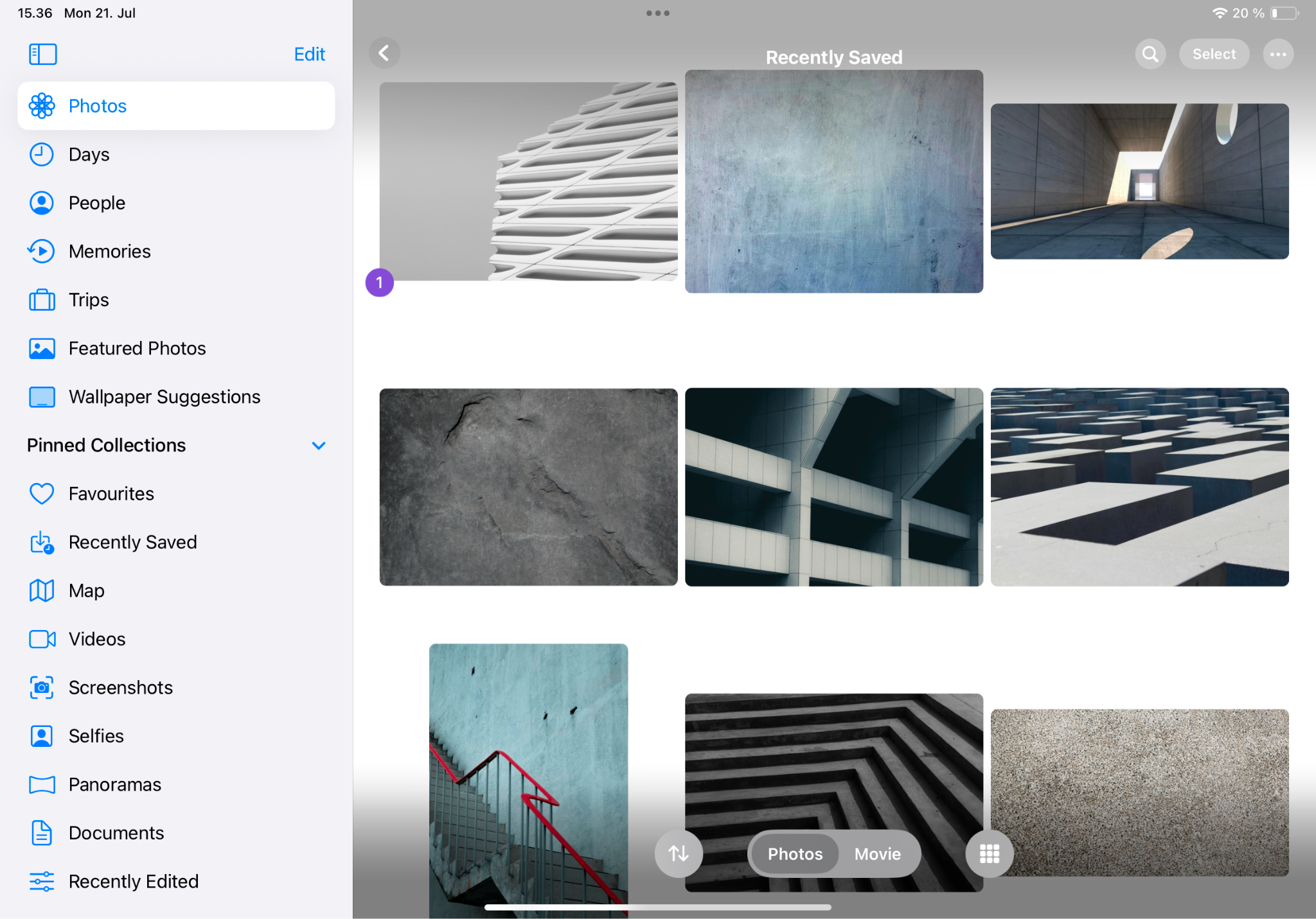 Tap and hold image in app for drag and drop