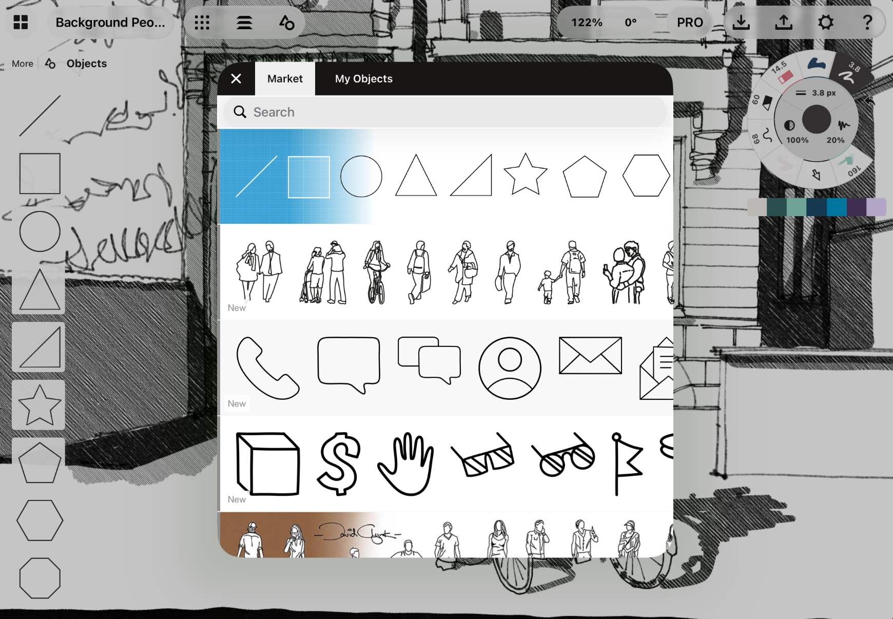 How to Find the Background People on iOS