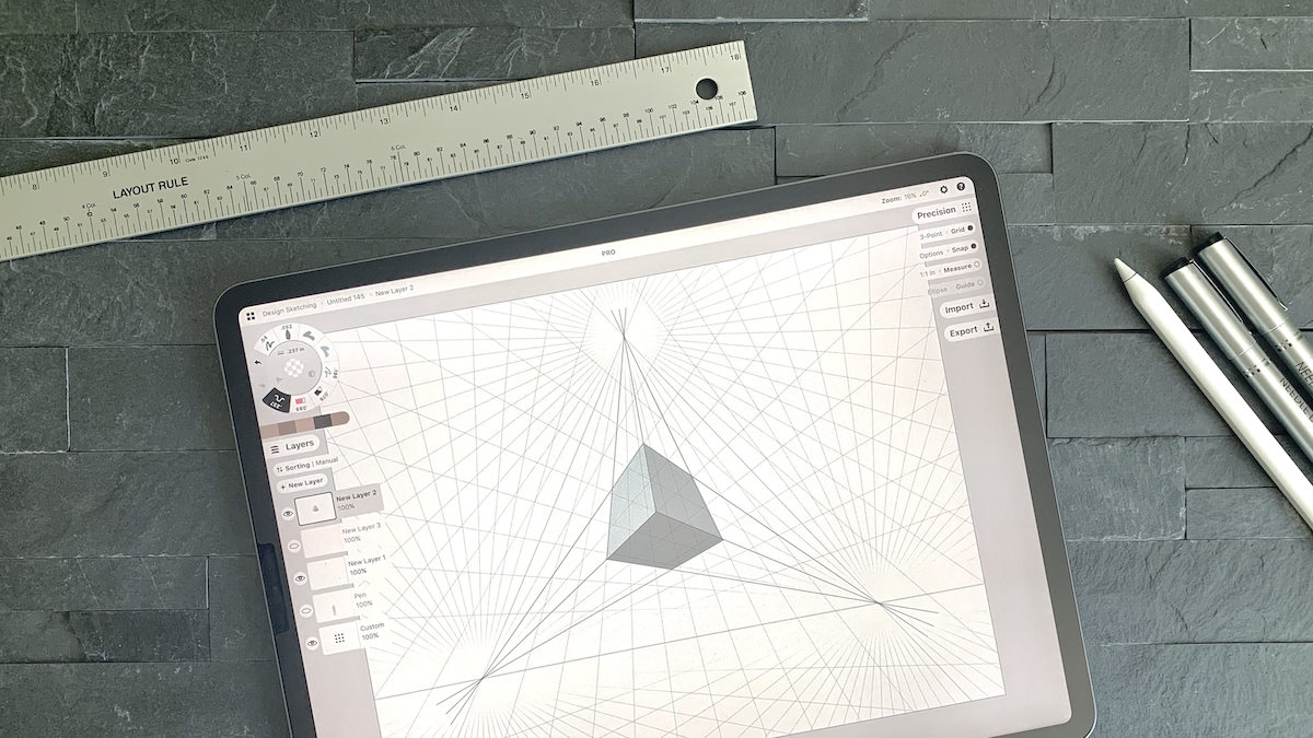 How to Set Up a Perspective Grid