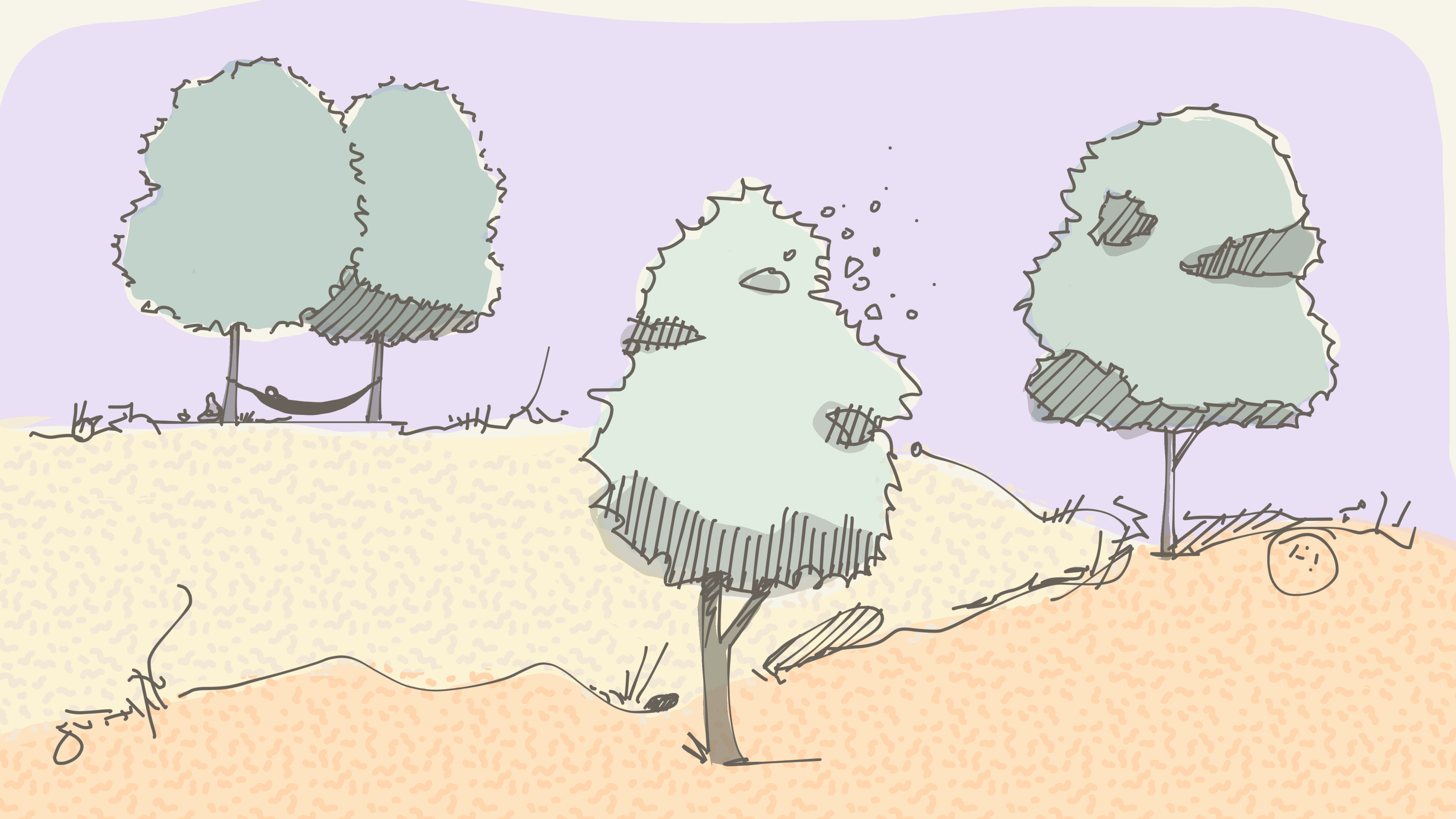 Trees Hero BG