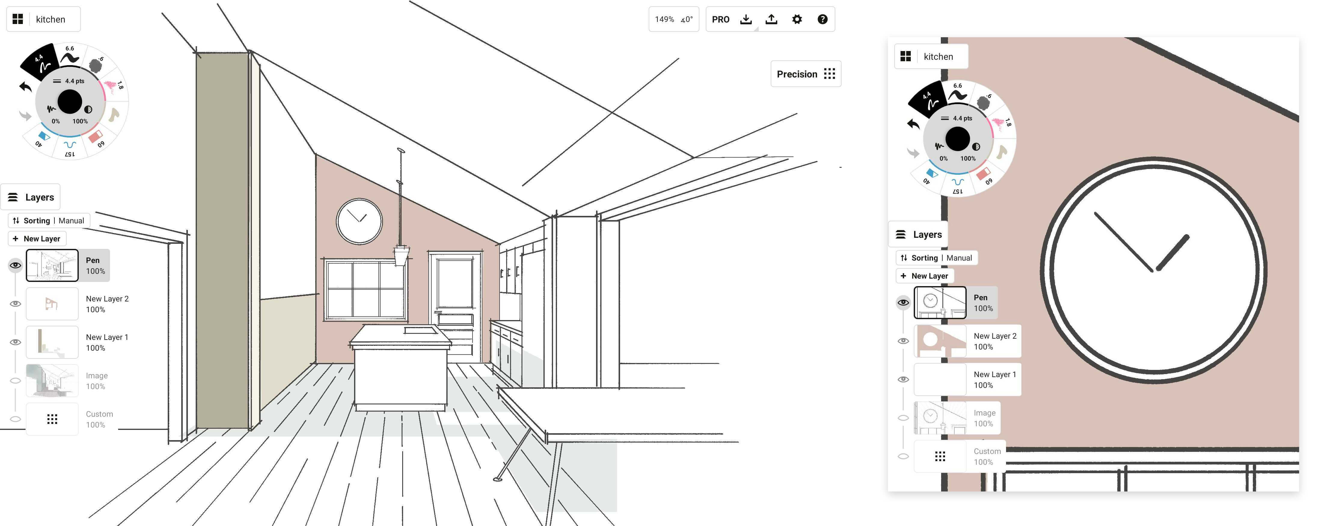 infinite online sketchpad