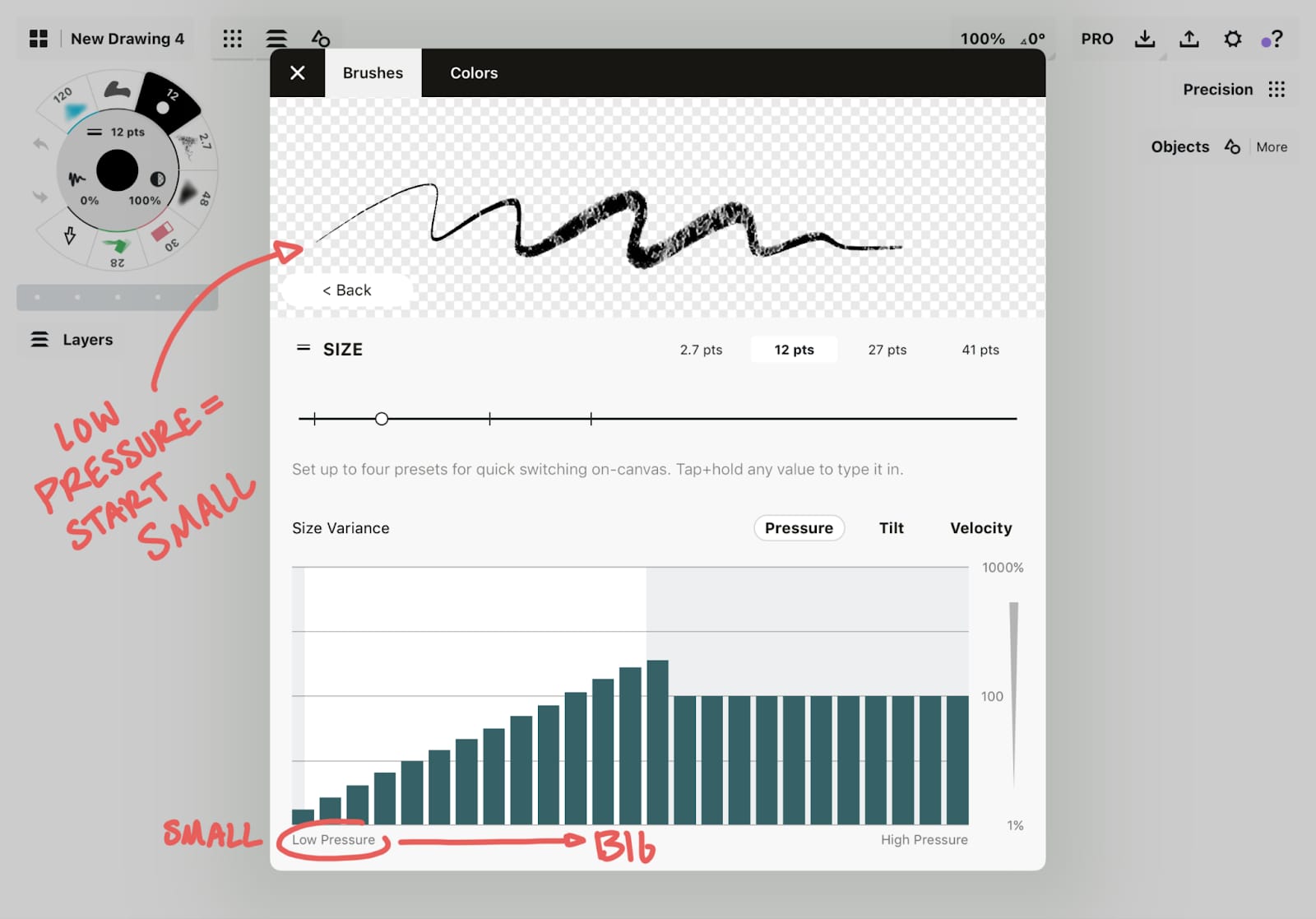 AI technical pen brushes By Side Project