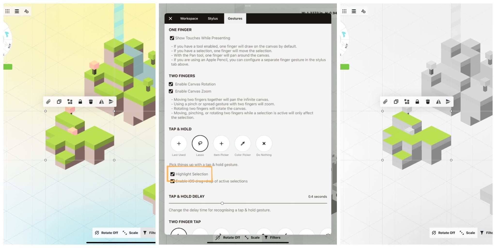 Selection Concepts For Ios Manual Concepts App • Infinite Flexible Sketching 7426