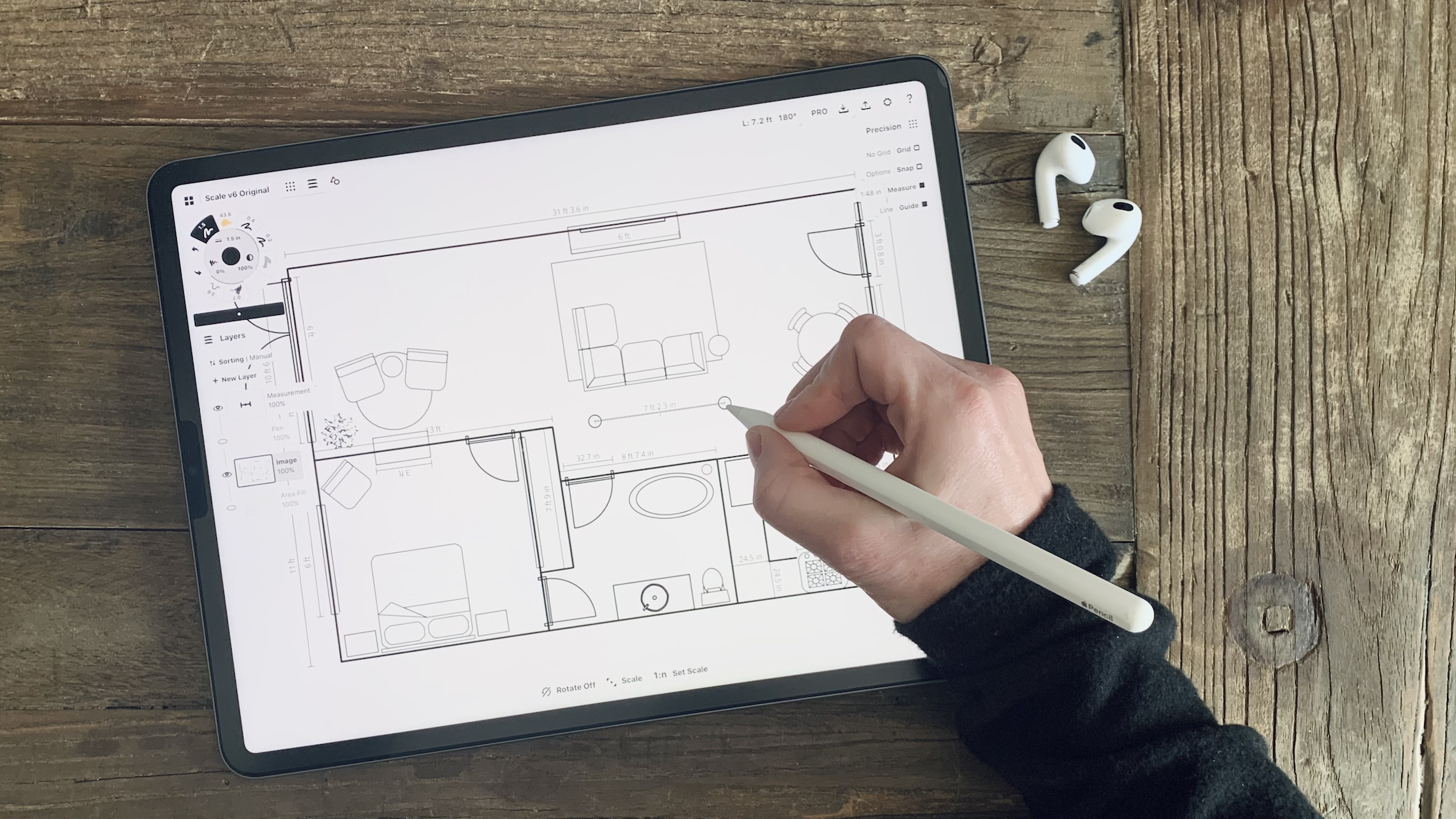 Floor Plan Ideas. Floorplan. Floorplanner Stock Illustration