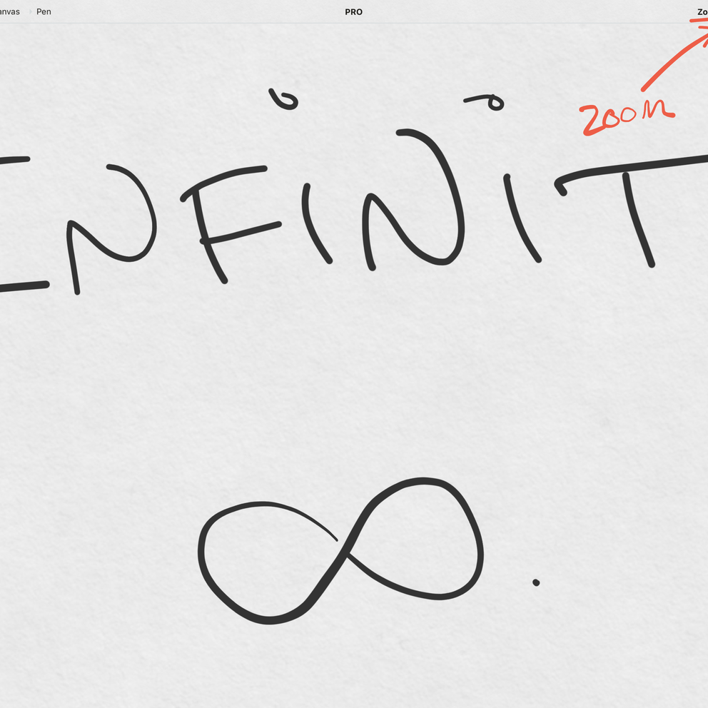 Working with Your Infinite Canvas • Concepts App • Infinite, Flexible