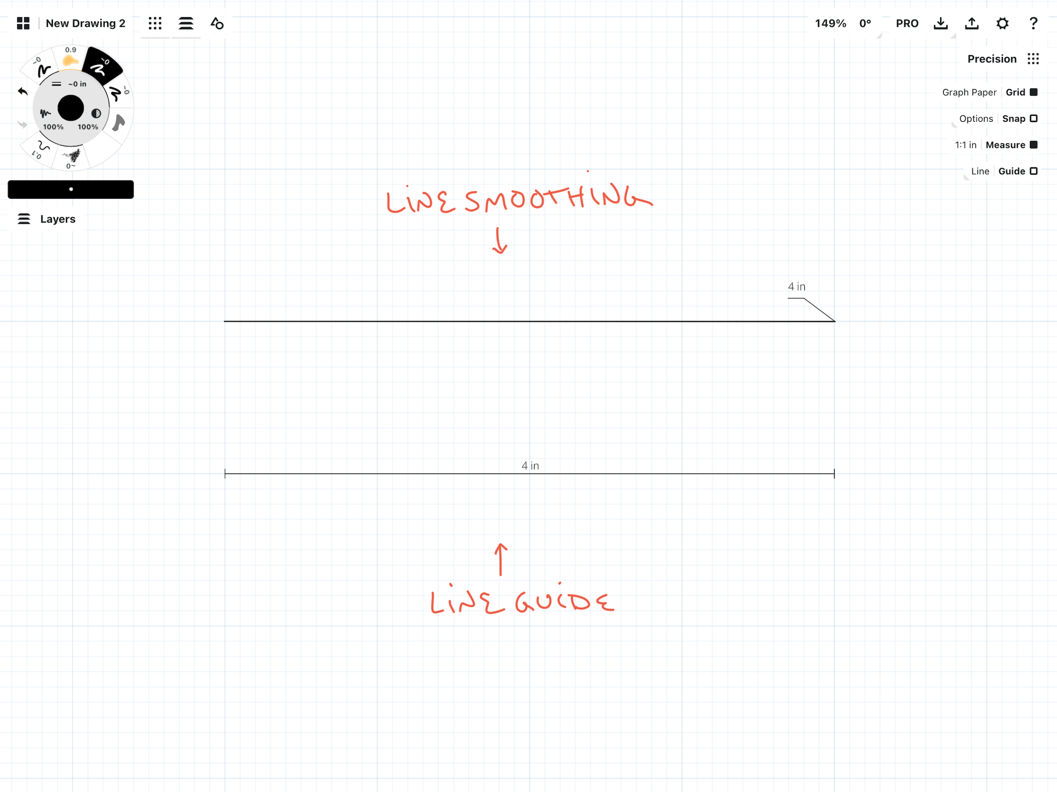 measuring where to find a scale