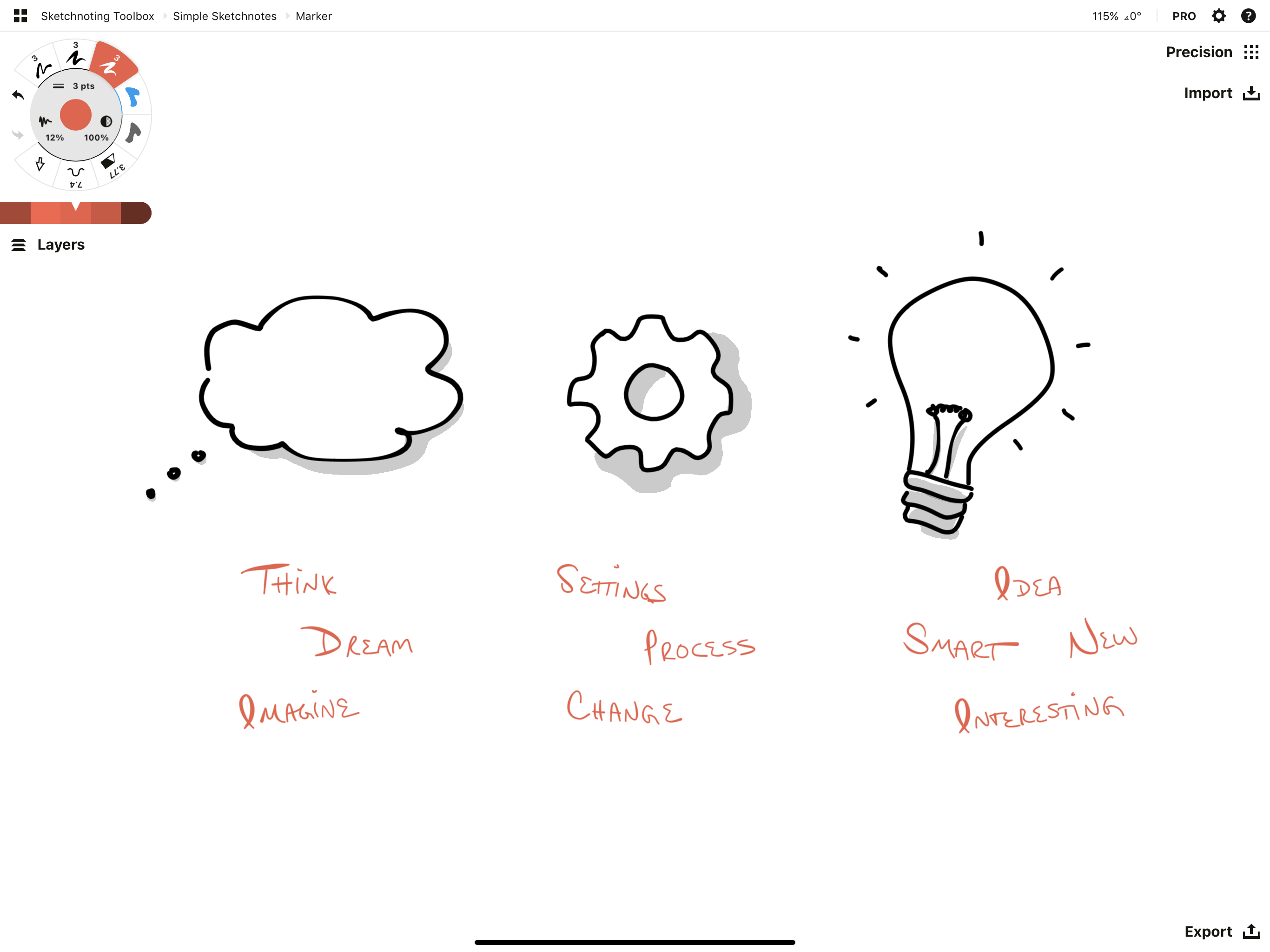 The Concepts Sketchnoting Toolbox Concepts App Infinite Flexible Sketching