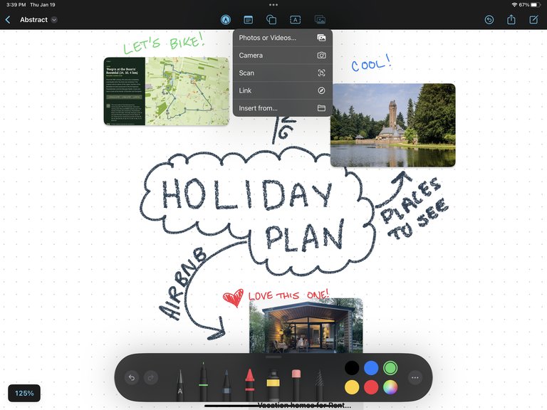 Freeform vs Concepts App • Concepts App • Infinite, Flexible Sketching