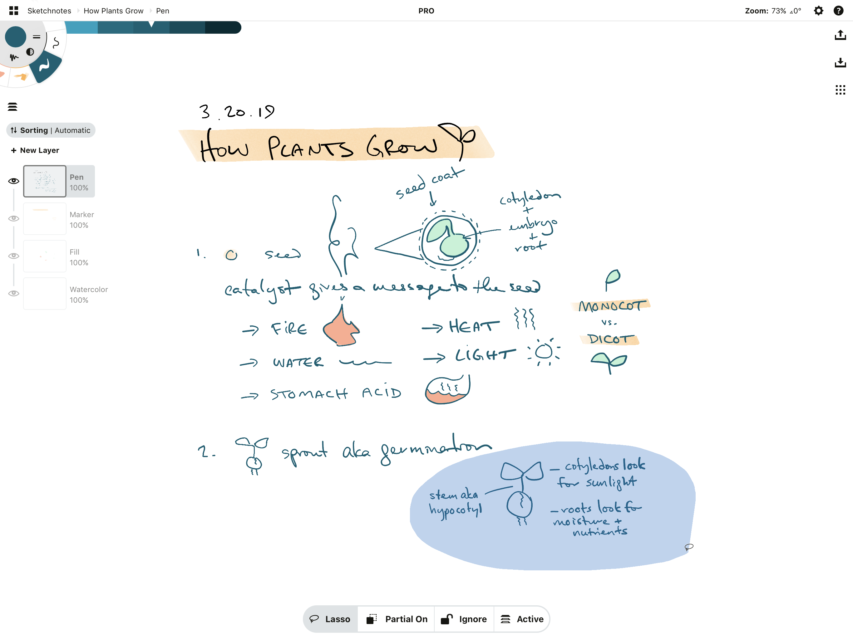 Creating an Urban Sketch Journal • Concepts App • Infinite, Flexible  Sketching