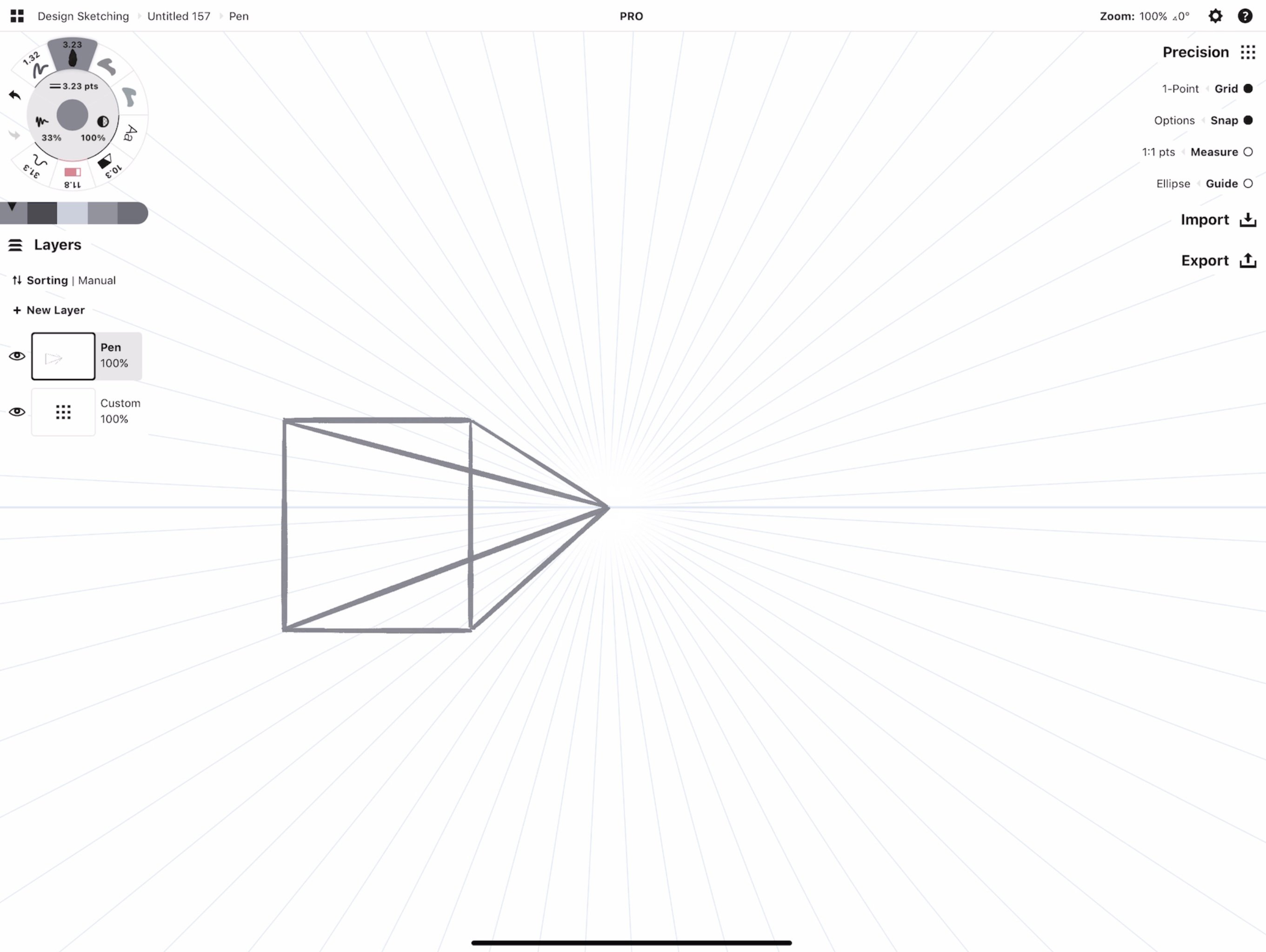 Principles of perspective drawing | Tombow