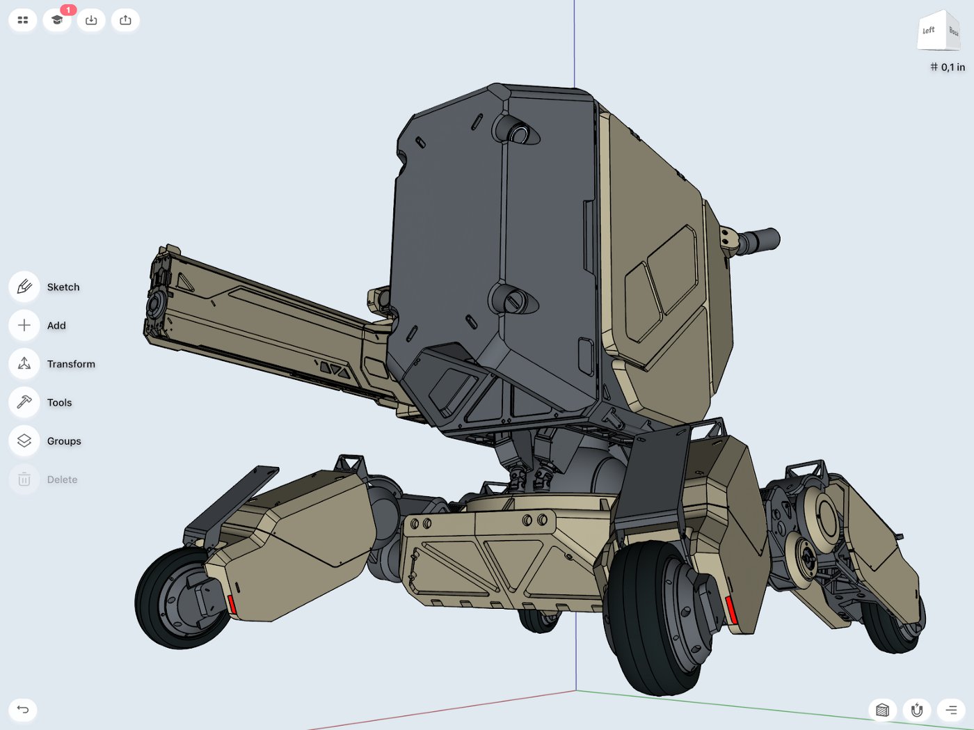 Modeling Concept Designs on the iPad Pro in Shapr3D and Concepts: Part 2 •  Concepts App • Infinite, Flexible Sketching