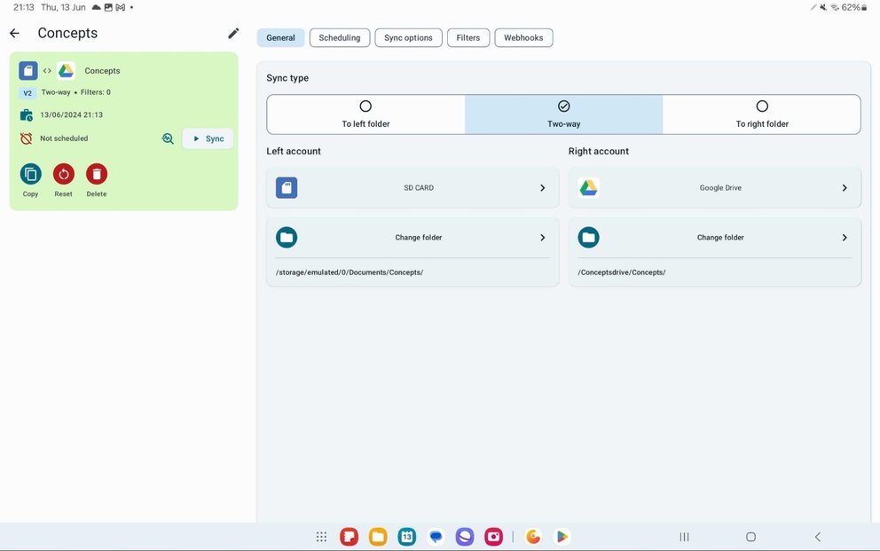 How to Use FolderSync and Google Drive to Sync Your Drawings • Concepts ...