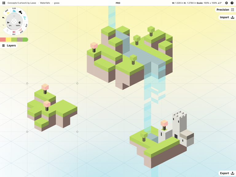 Select and Edit Your Notes, Drawings and Designs • Concepts App