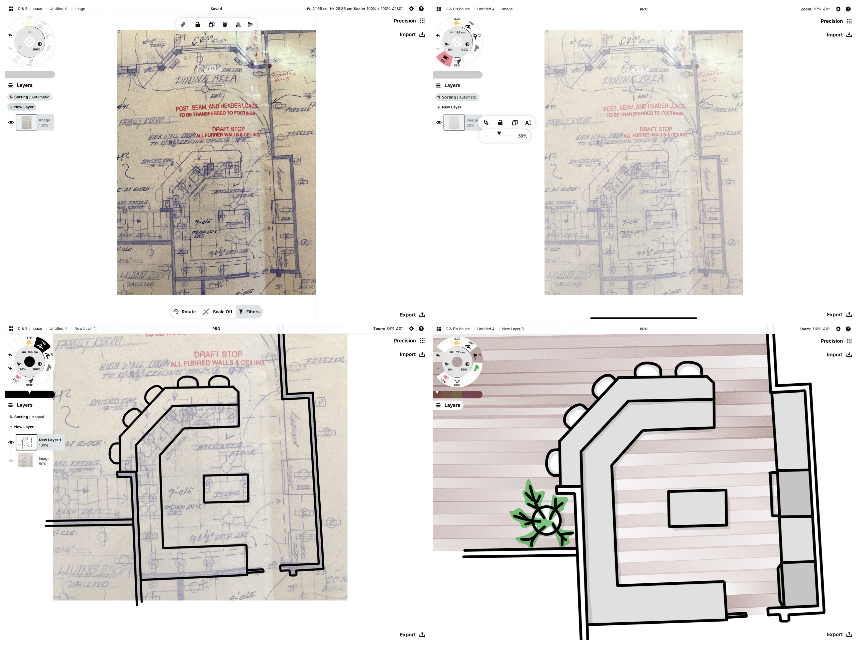 How To Clean Up A Pdf Or Image On Your Ipad Concepts App Infinite Flexible Sketching