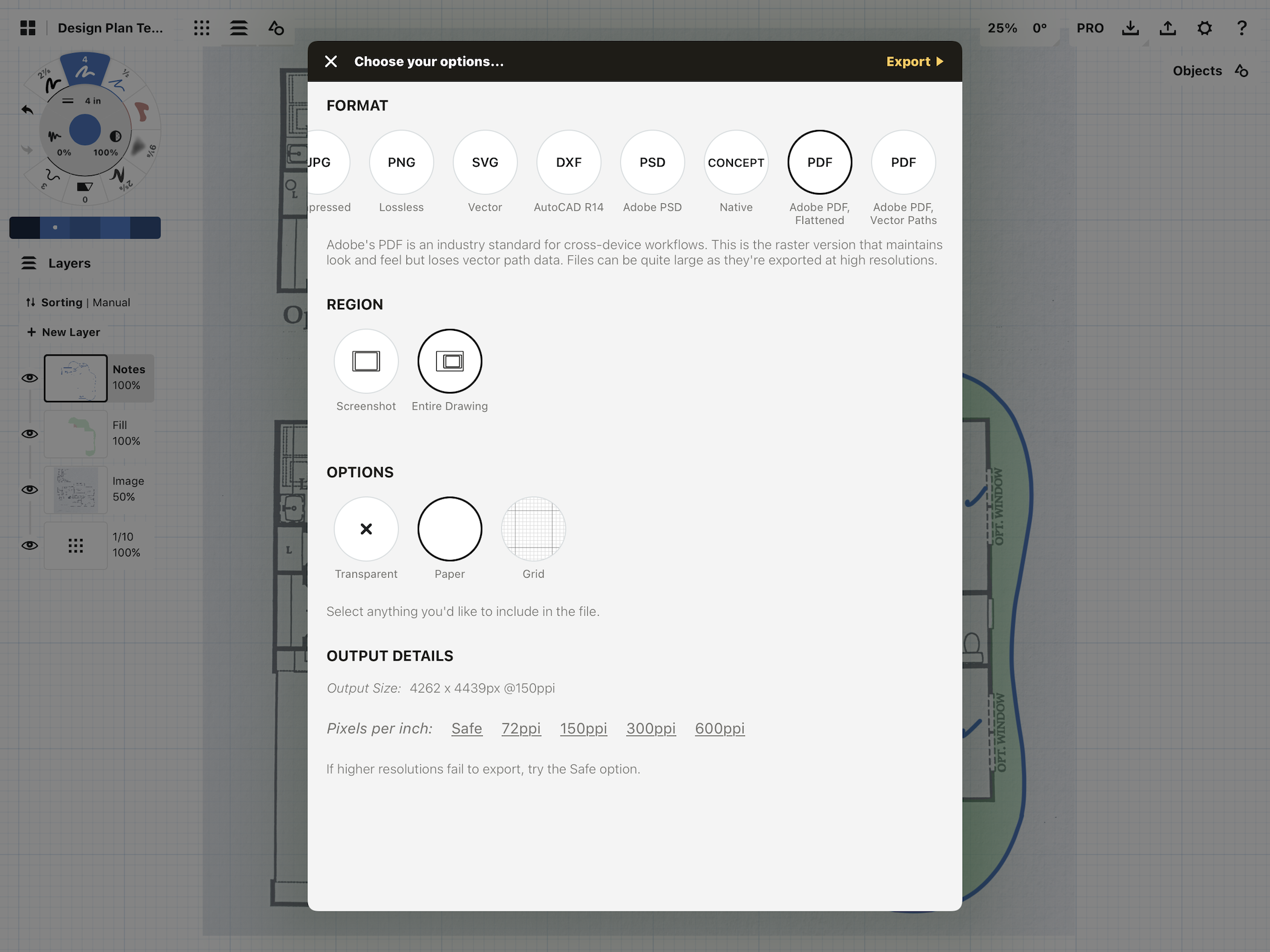 Export your Floorplanner project - Part 2: Quick Export Project on