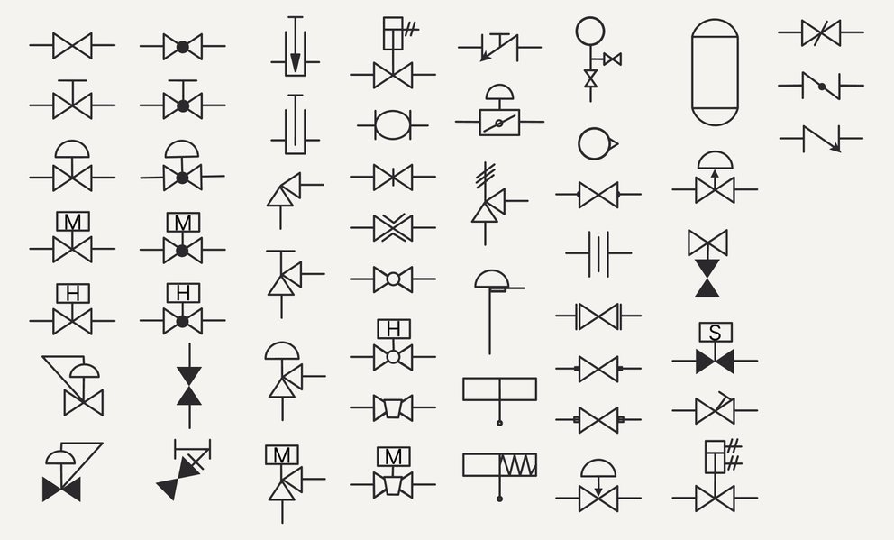Piping & Instrumentation Diagram Symbols Object Pack • Concepts App ...