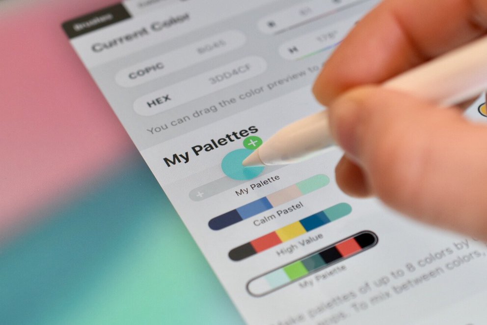 How to Create Palettes and Mix Colors • Concepts App • Infinite ...