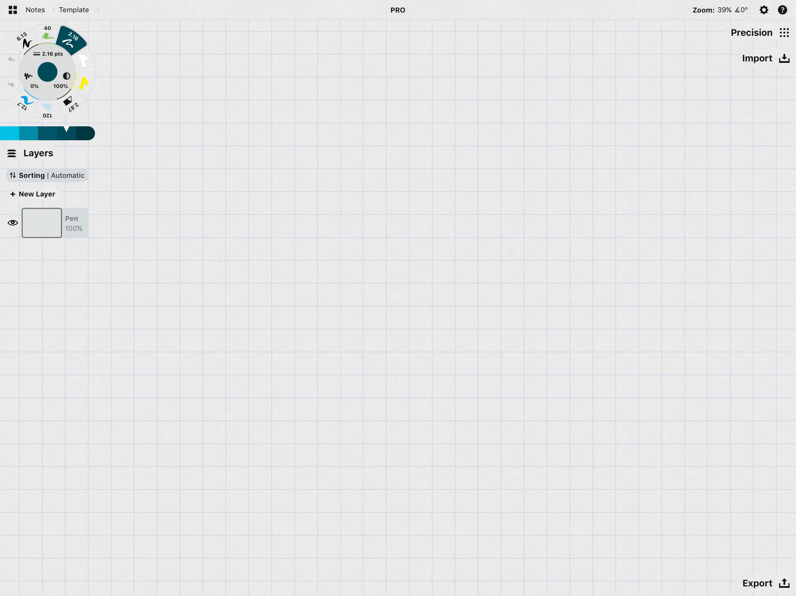 Creating A Project Template Concepts App Infinite Flexible Sketching