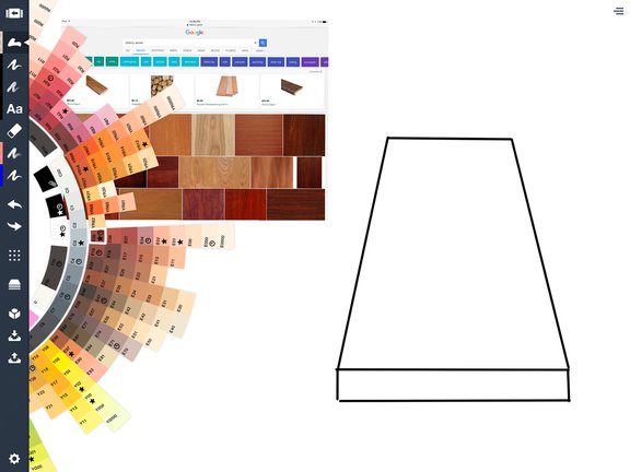 How to Draw Wood Textures • Concepts App • Infinite, Flexible Sketching