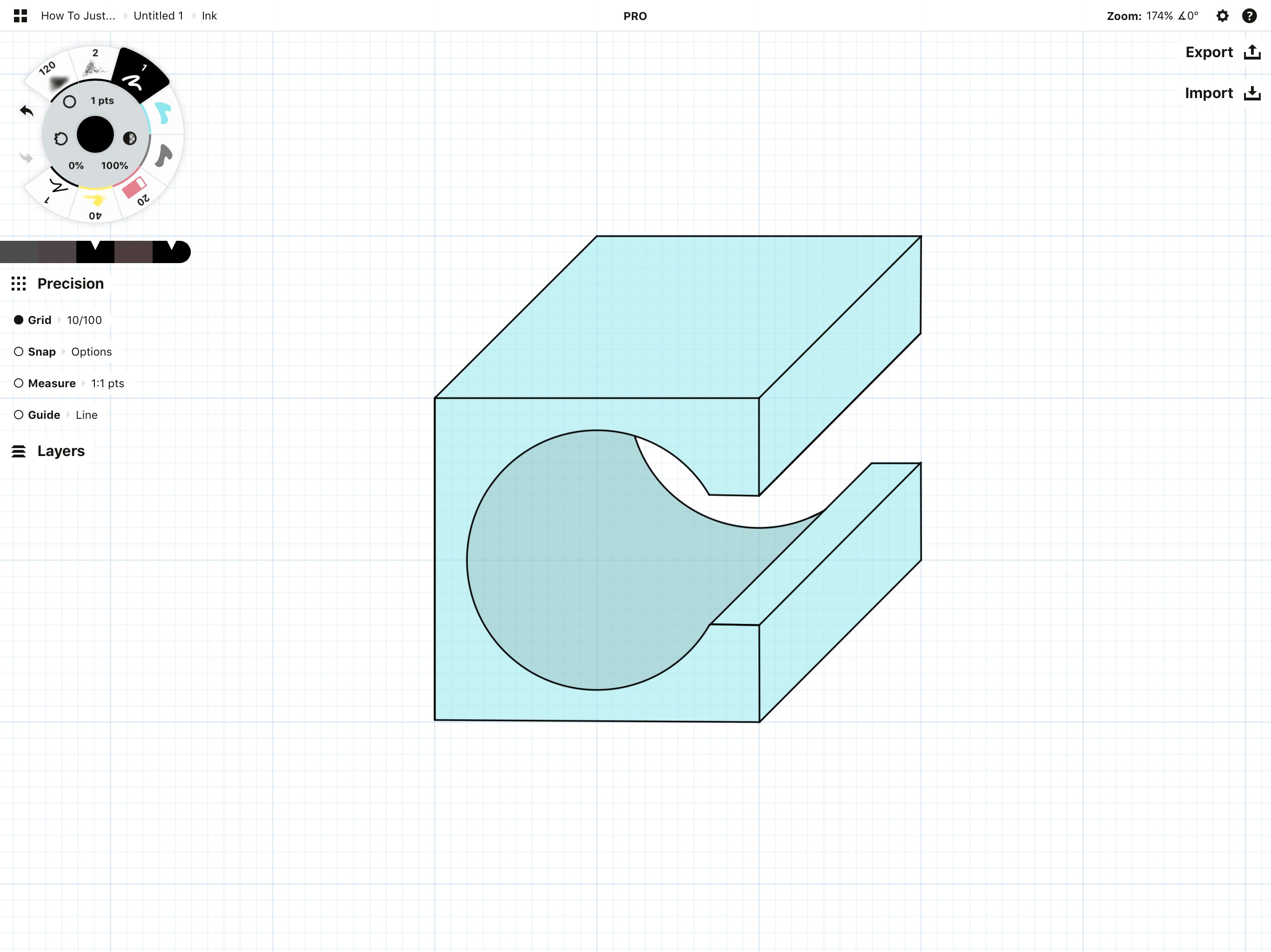 shapes - Drawing a three-quarter circle in Inkscape? - Graphic Design Stack  Exchange