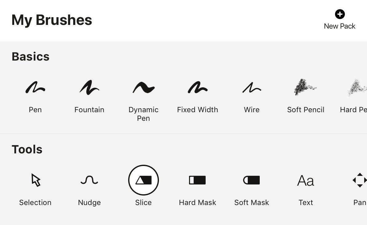 The Slice Tool: Divide and Conquer your Ideas • Concepts App • Infinite,  Flexible Sketching