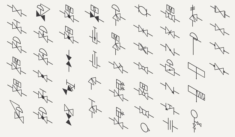 Piping & Instrumentation Diagram Symbols Object Pack • Concepts App ...