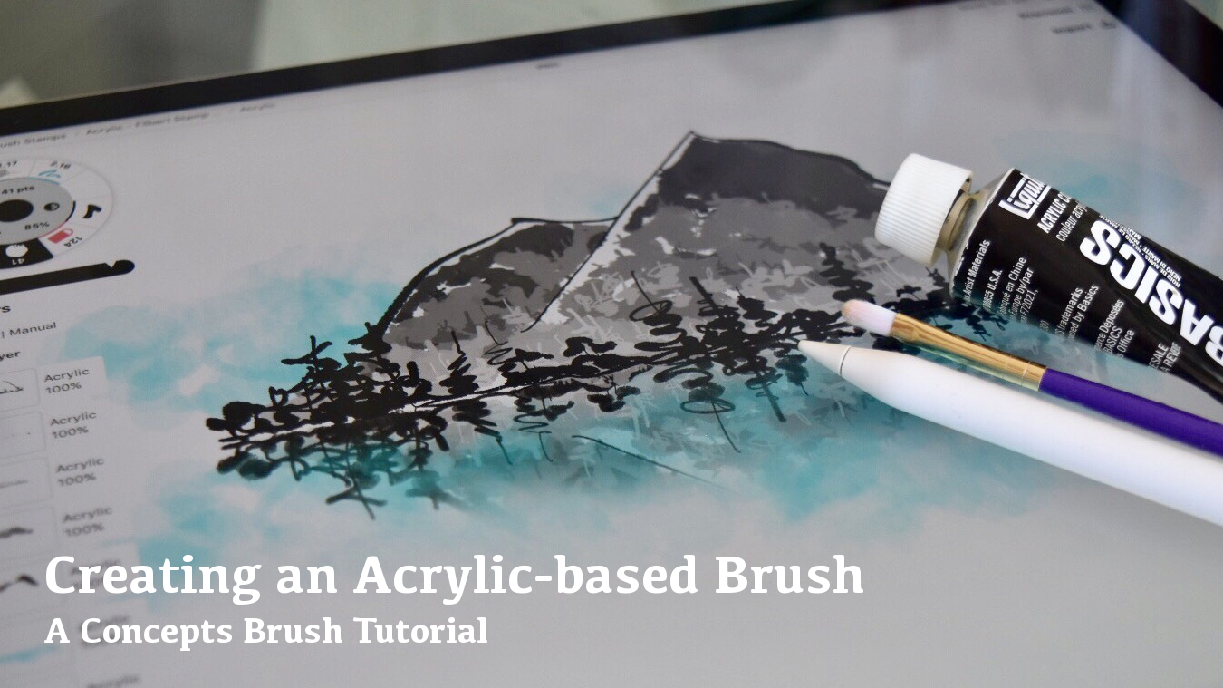Creating an Acrylic-based Brush