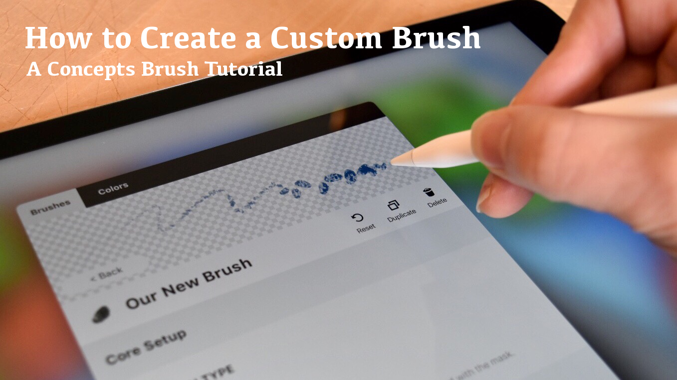 How to Create a Custom Brush tutorial